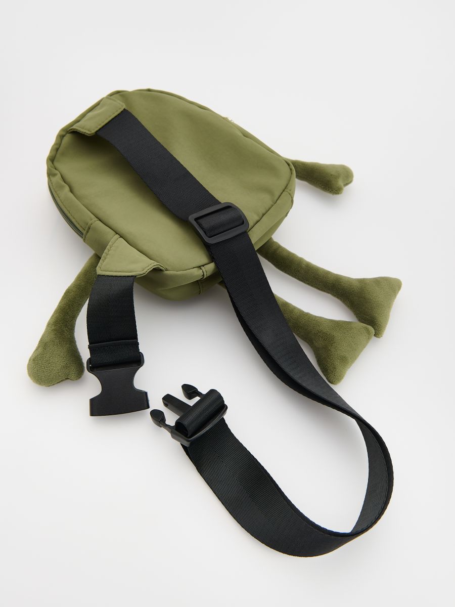 Frog-shaped bag - dark green - RESERVED - 2