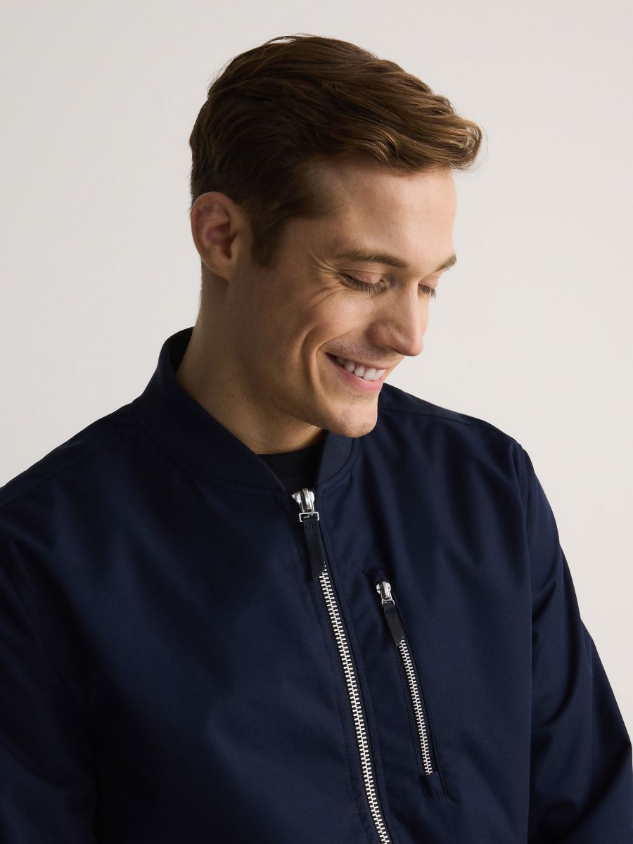 Water-resistant jacket - navy - RESERVED - 4
