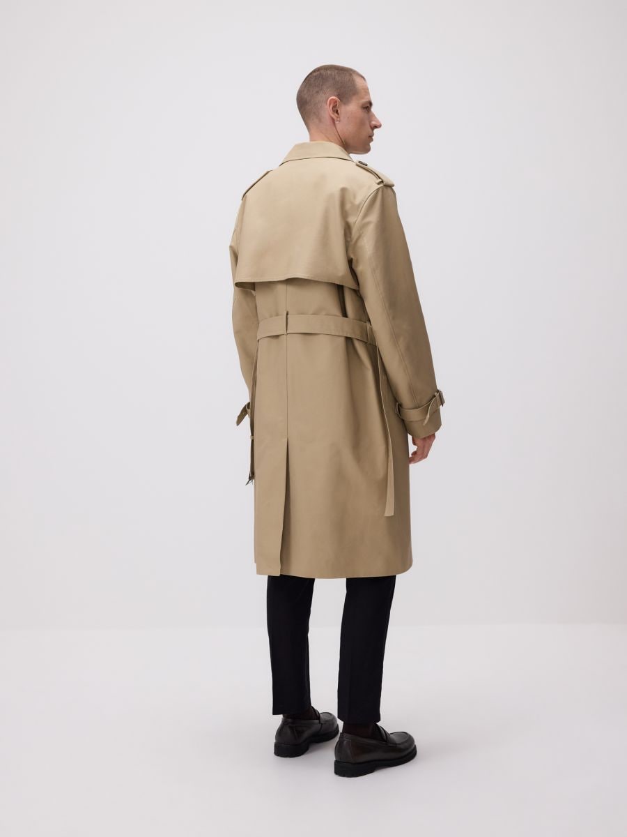 Classic trench coat - beige - RESERVED - 3