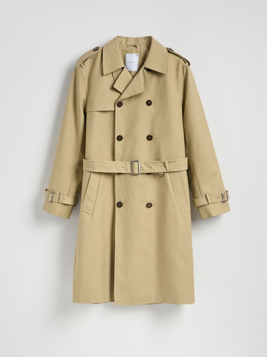 Classic trench coat - beige - RESERVED - 7