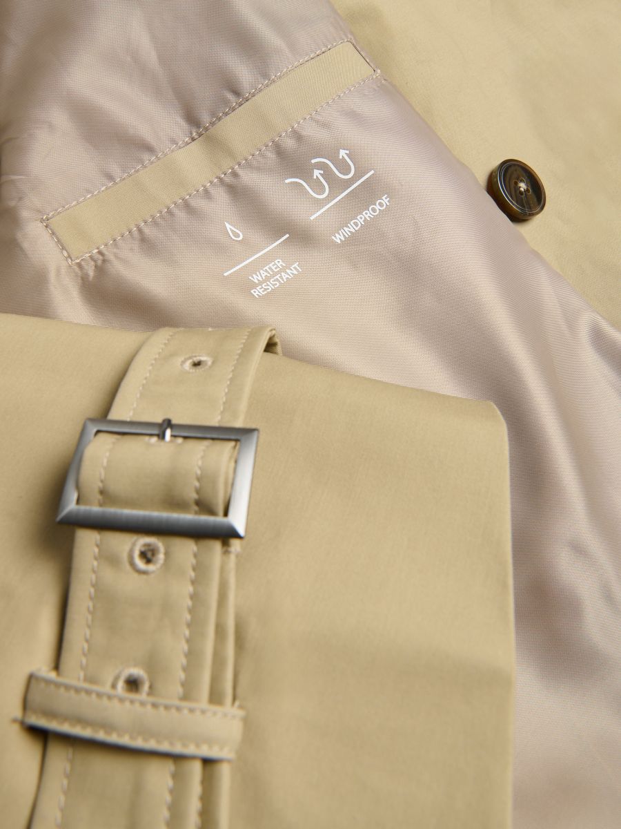 Classic trench coat - beige - RESERVED - 9