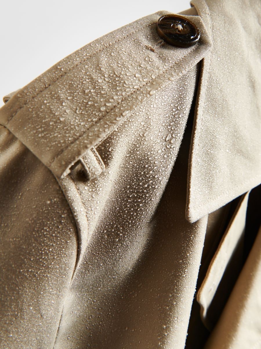 Classic trench coat - beige - RESERVED - 11