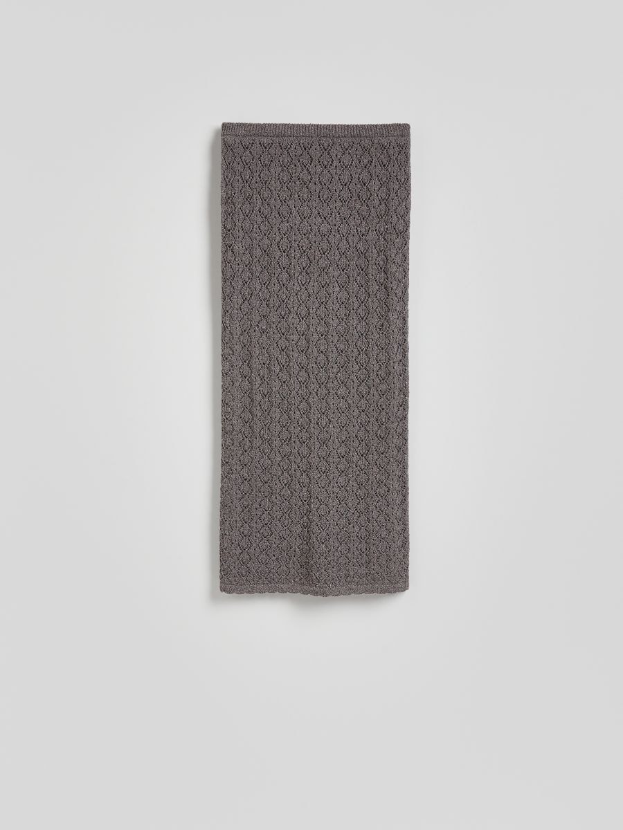Pleteno maxi krilo - rjava - RESERVED - 4