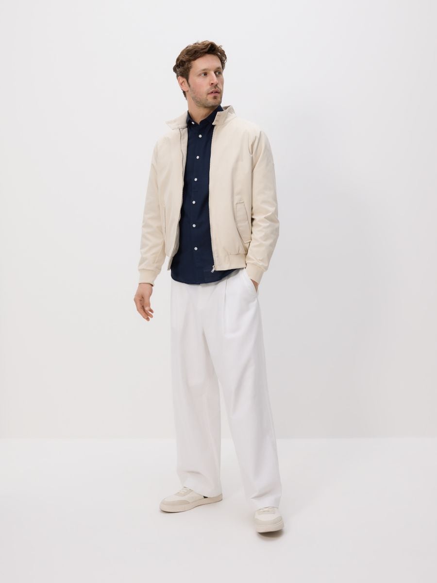 Waterproof jacket - cream - RESERVED - 2