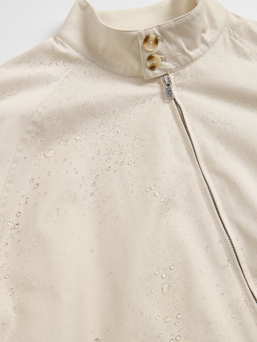 Waterproof jacket - cream - RESERVED - 9