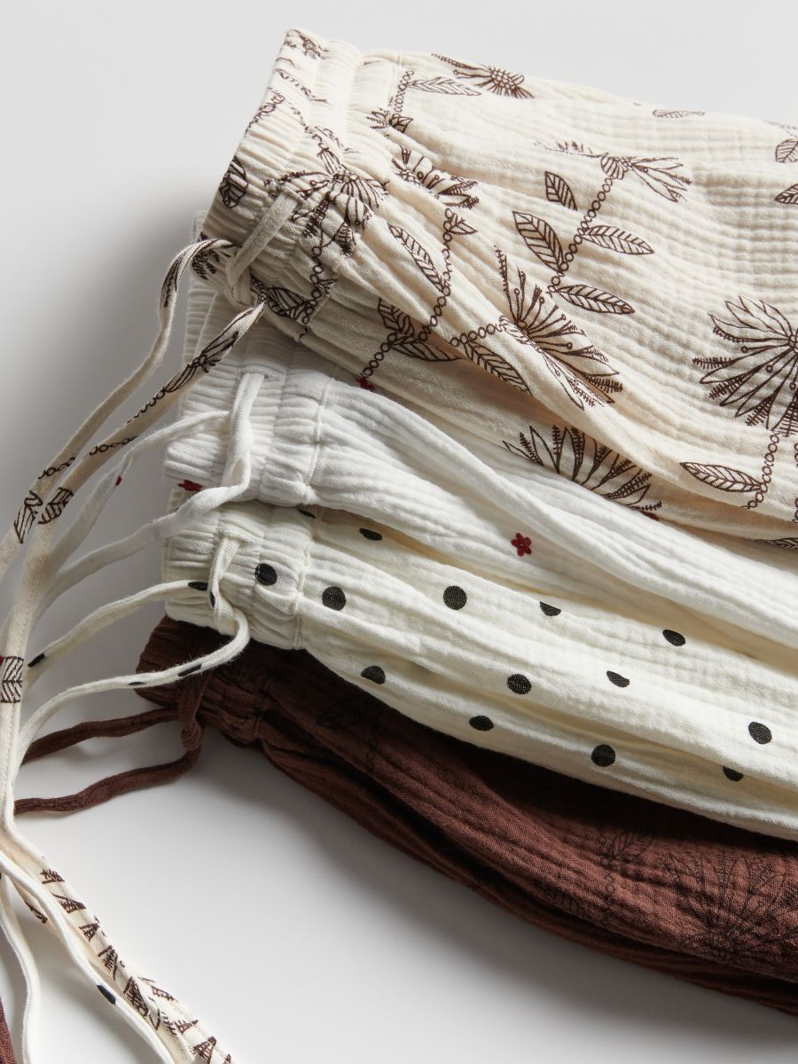 Patterned muslin shorts - multicolor - RESERVED - 6
