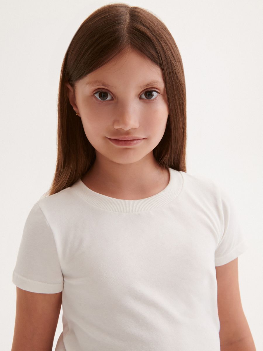 Soft jersey top - cream - RESERVED - 3