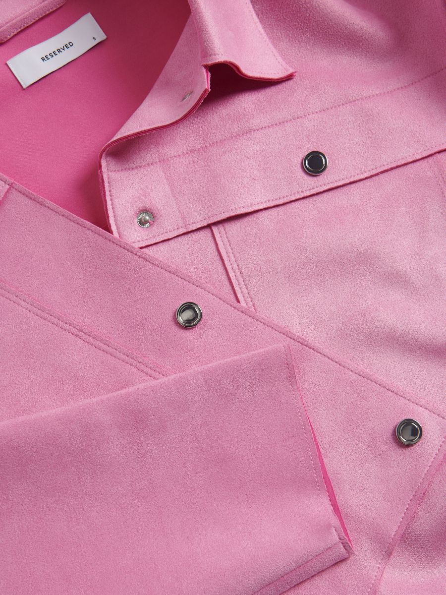 Jacket with collar - orchid - RESERVED - 6