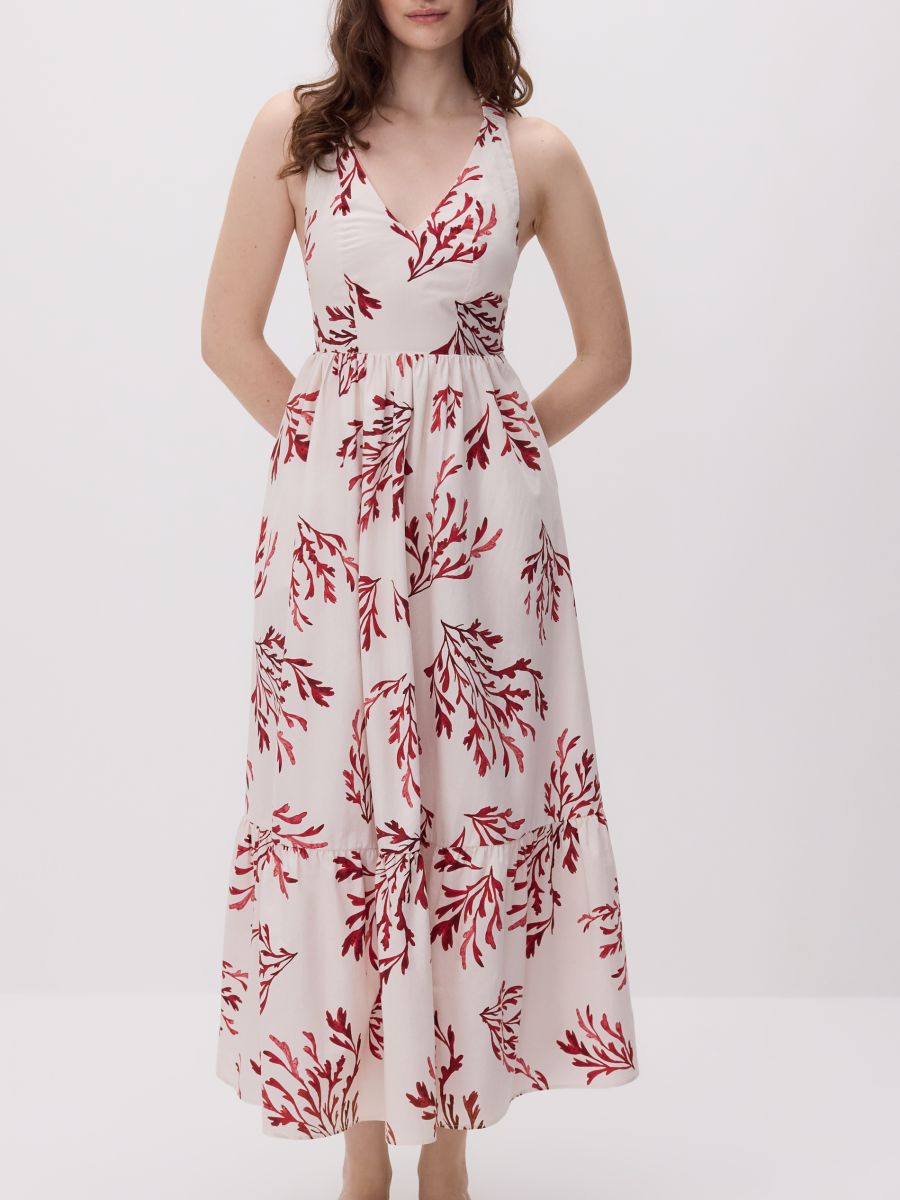 Gemustertes Maxikleid - bunt - RESERVED - 2