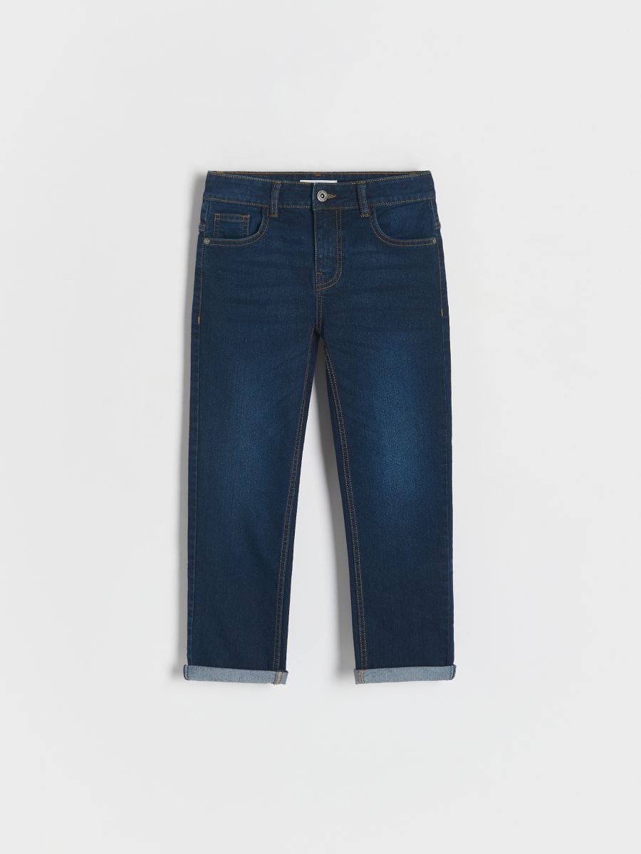 Elastic regular jeans - navy - RESERVED - 2