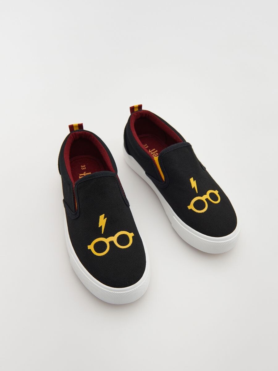 Trampki slip on Harry Potter Kolor czarny - RESERVED - 4801G-99X