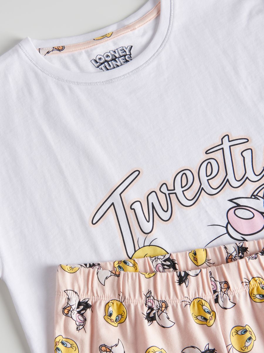 Zweiteiliges Pyjama-Set Tweety - weiß - RESERVED - 3