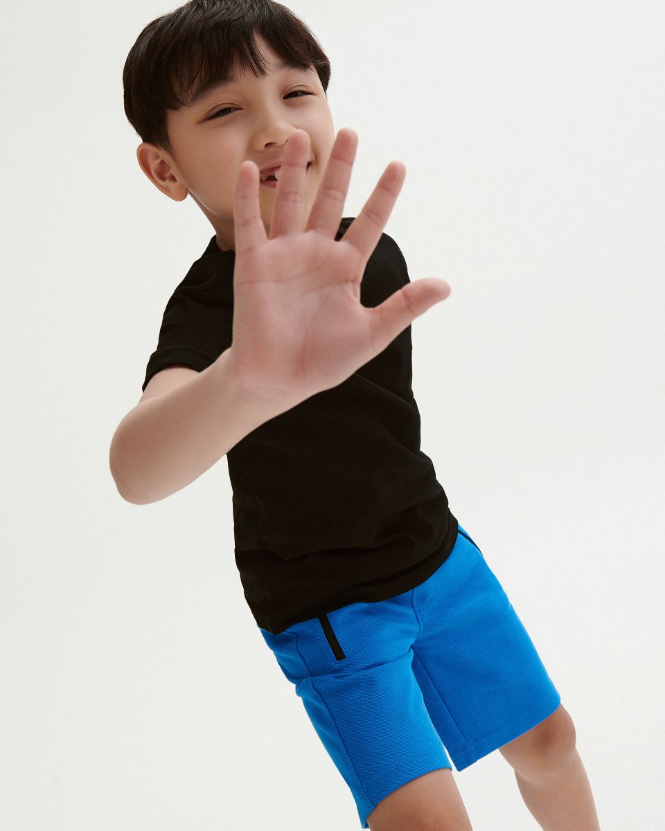 Shorts with pockets - blue - RESERVED - 4