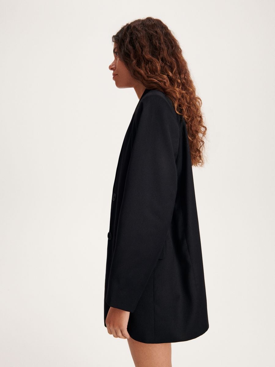 Double-breasted jacket - black - RESERVED - 3