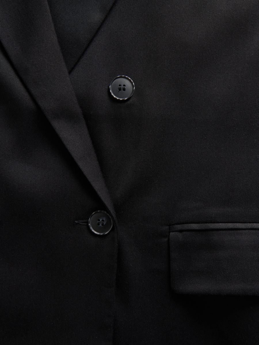 Double-breasted jacket - black - RESERVED - 5
