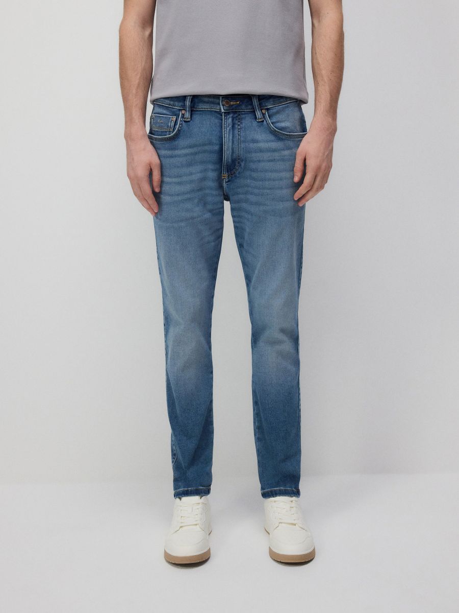 Jeansy slim fit - niebieski - RESERVED