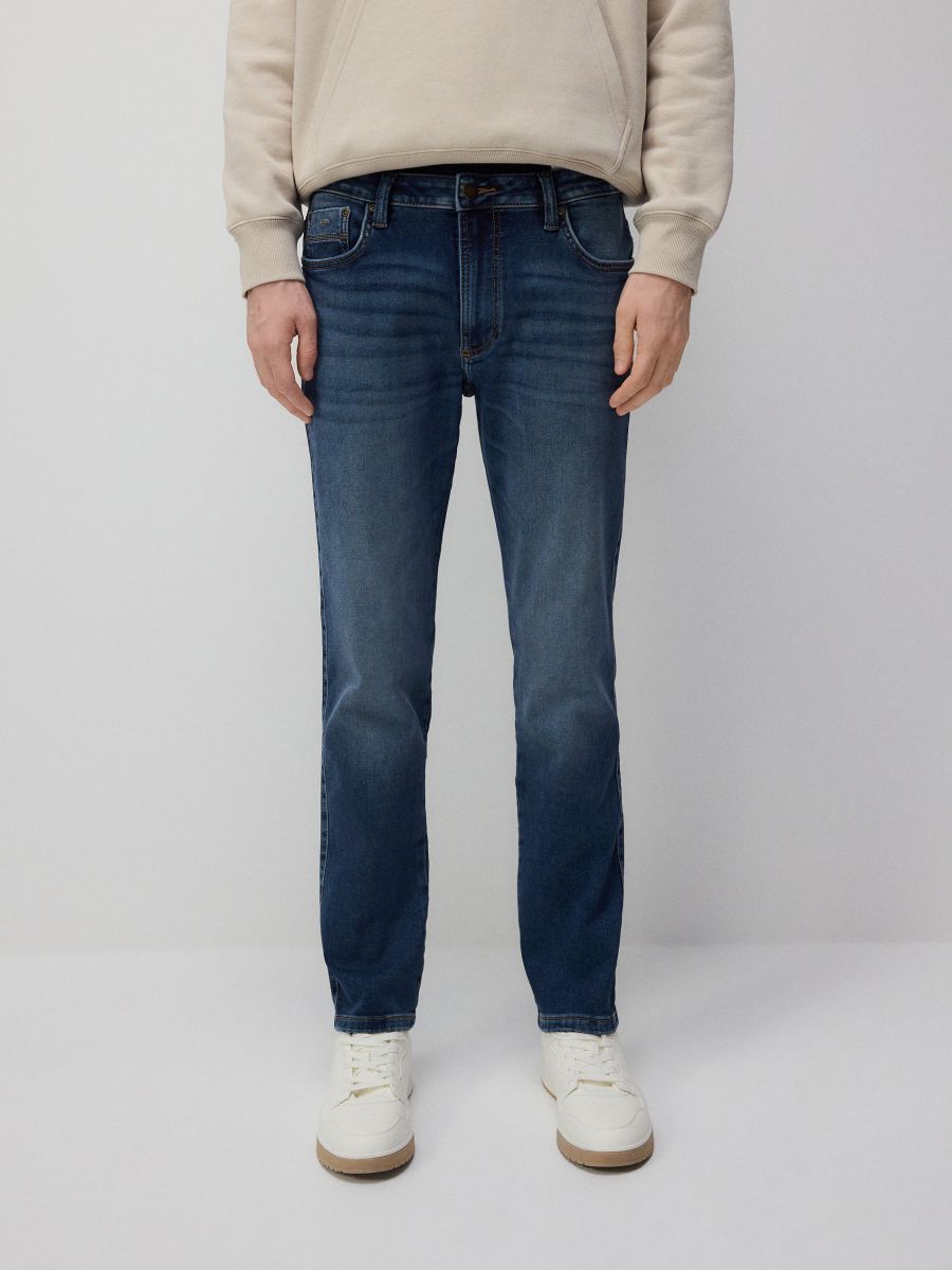 Jeansy slim fit - niebieski - RESERVED