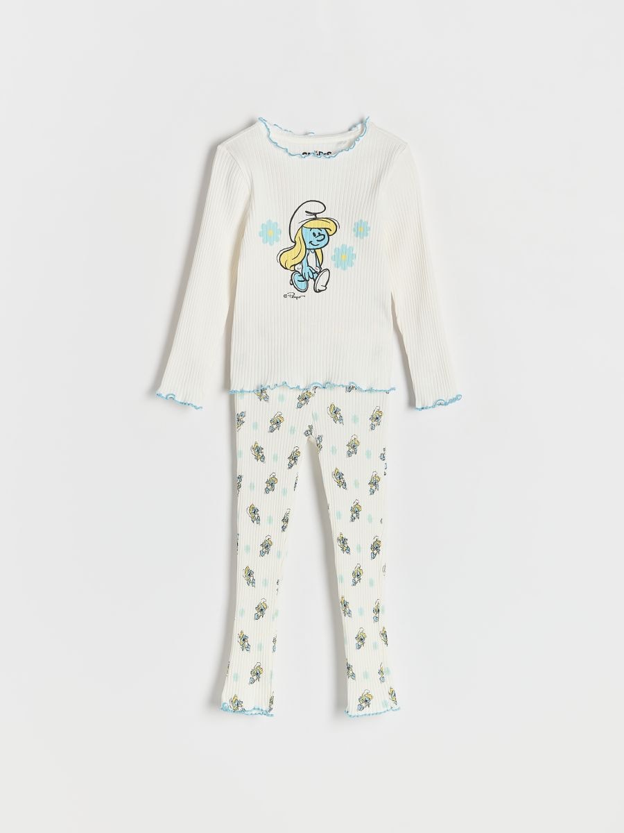 GIRLS` PYJAMA - CREME - RESERVED