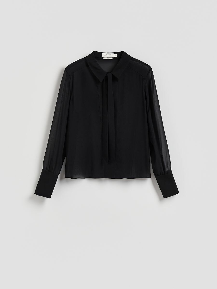 LADIES` SHIRT - dark grey - RESERVED