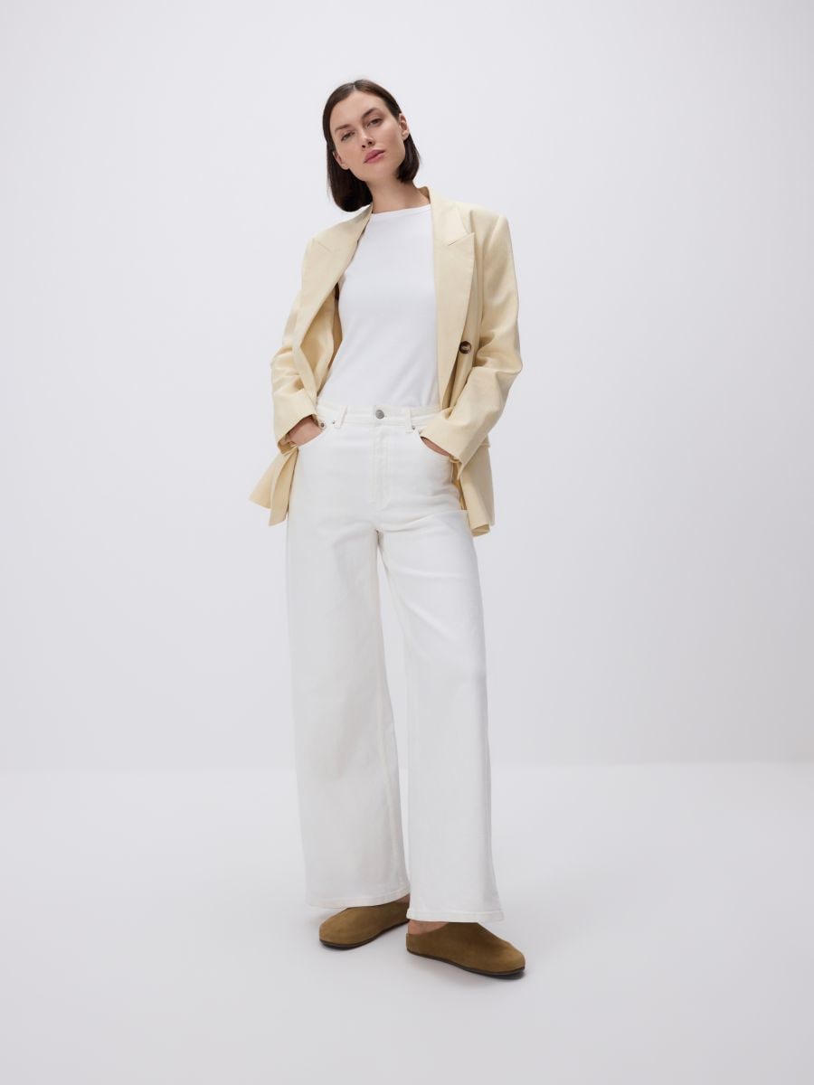 Mule in pelle scamosciata - beige - RESERVED