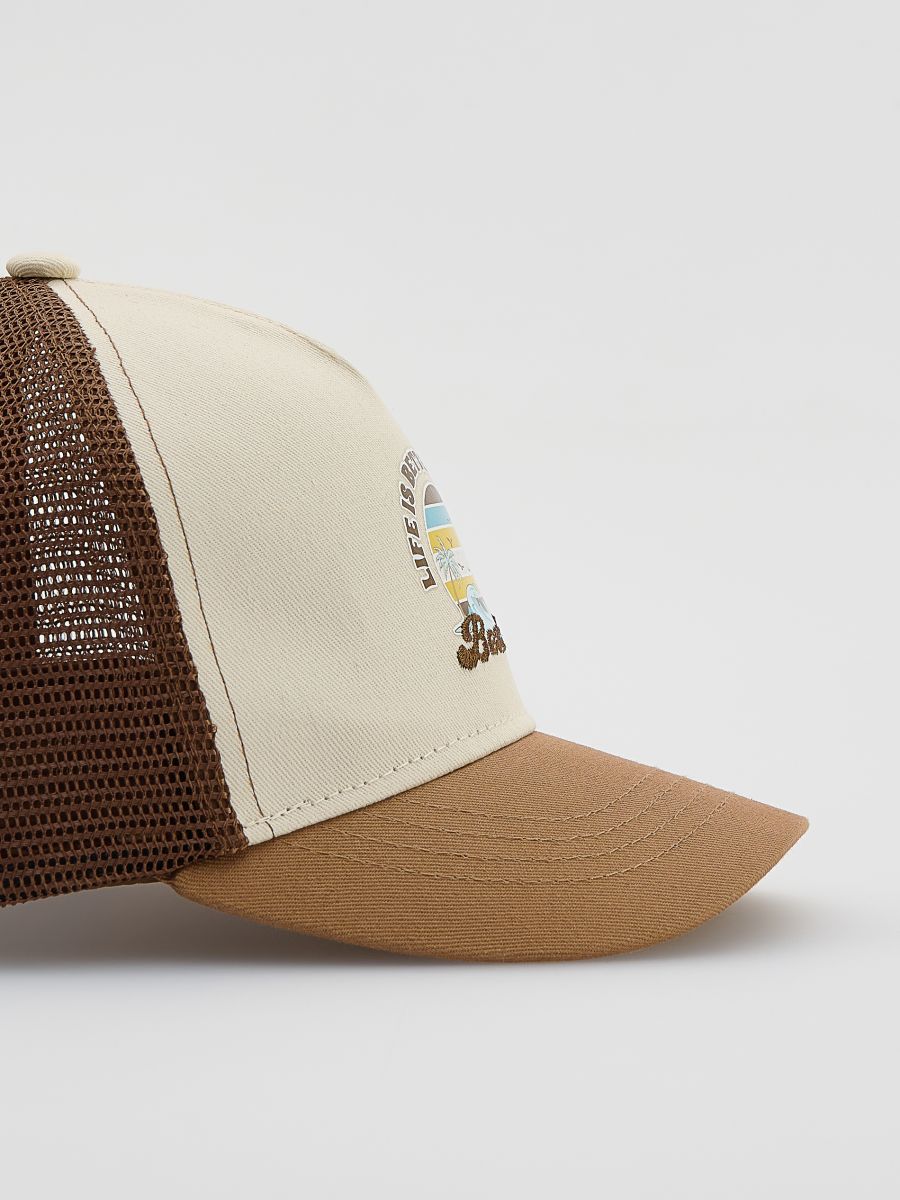 Cap - golden brown - RESERVED - 2