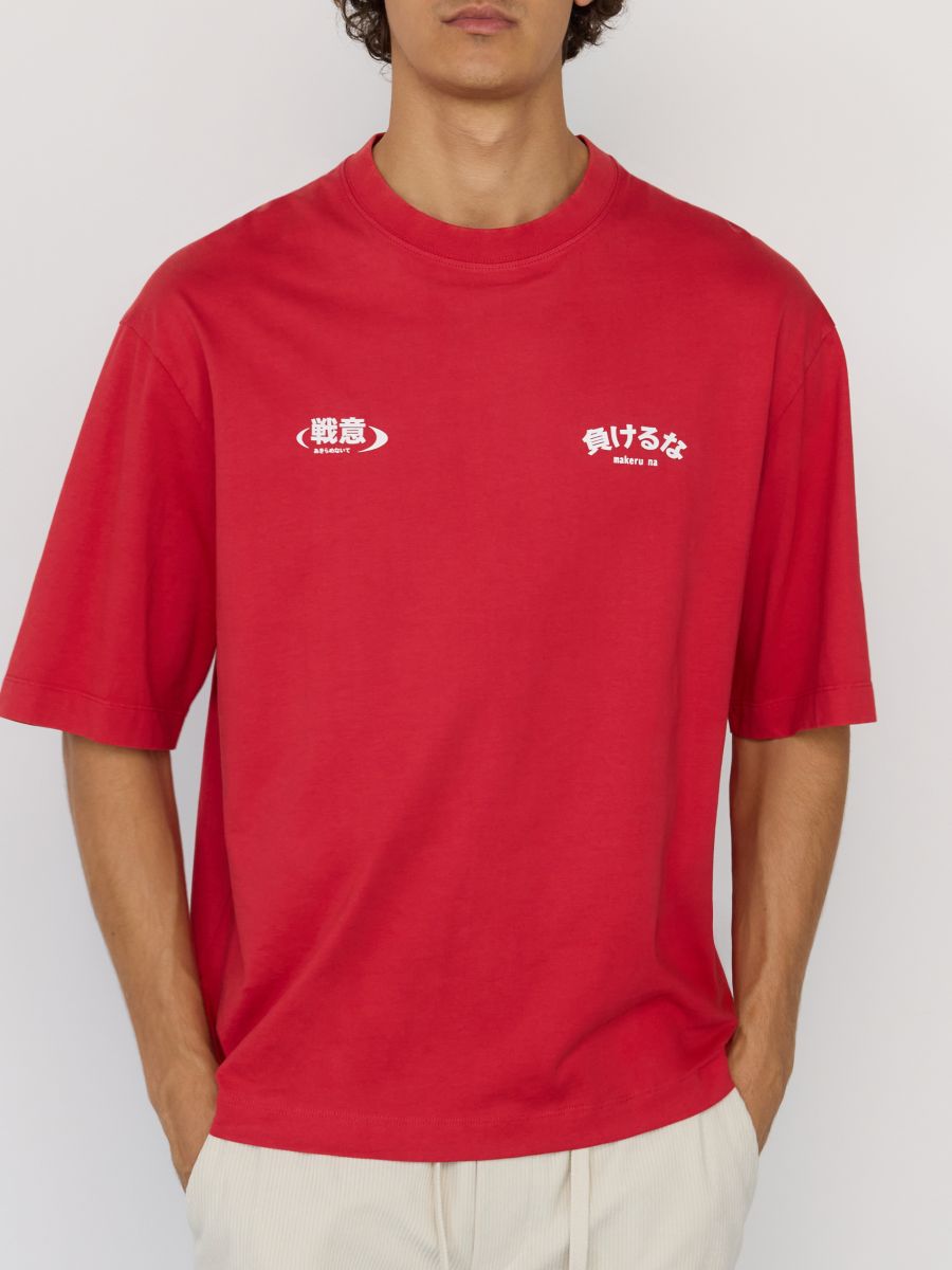 Ooochie Koochie OK T-SHIRT＜RED＞　Lサイズ Ooochie Koochie OK T-SHIRT＜RED＞ Lサイズ 10月上旬出荷＞OK T