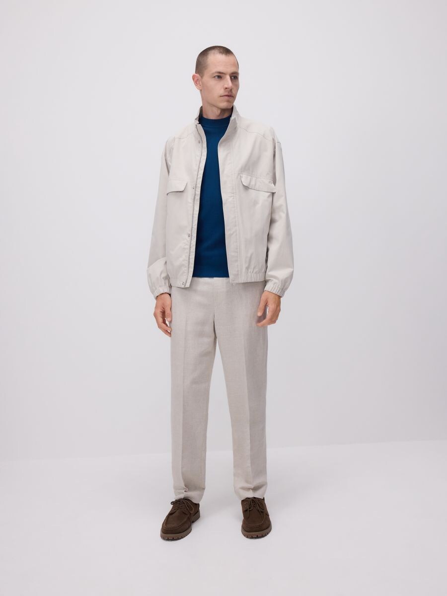 Veste imperméable - Beige - RESERVED - 2