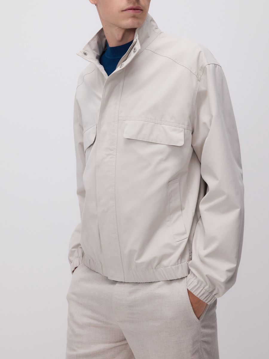 Veste imperméable - Beige - RESERVED - 3