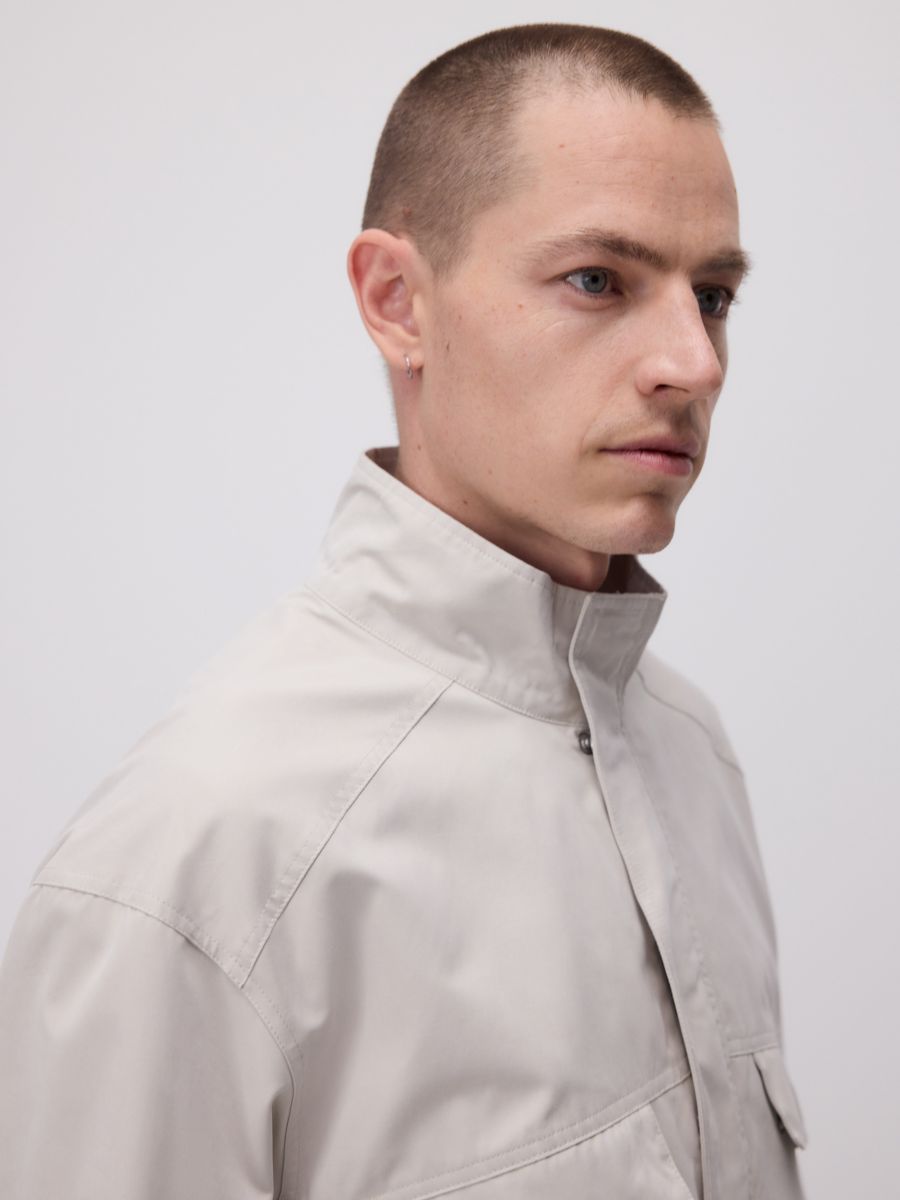Veste imperméable - Beige - RESERVED - 5