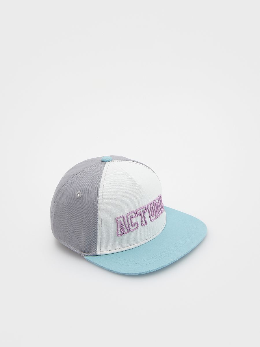 Cotton baseball cap - light grey - RESERVED