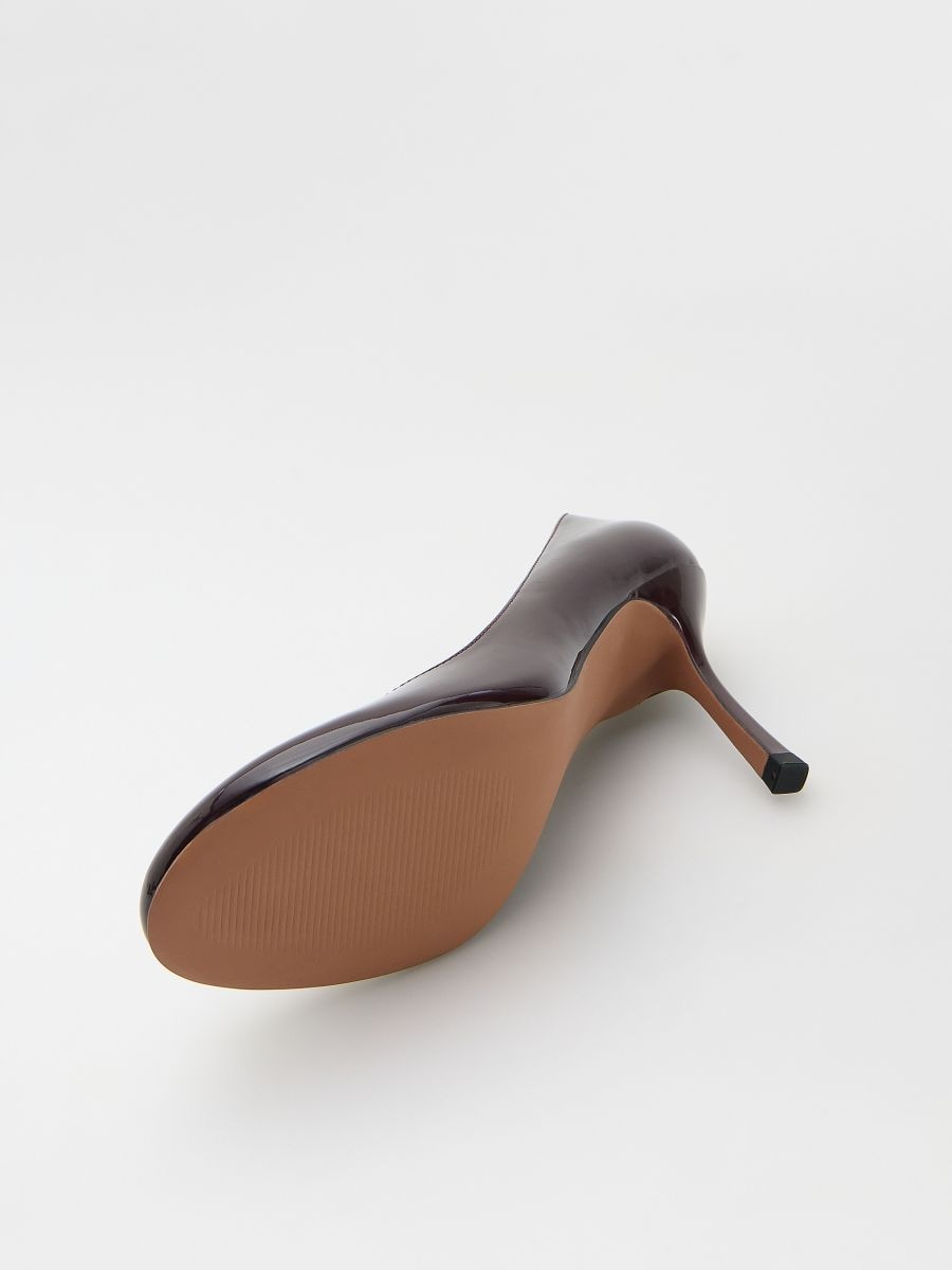 High heel pumps - maroon - RESERVED - 5