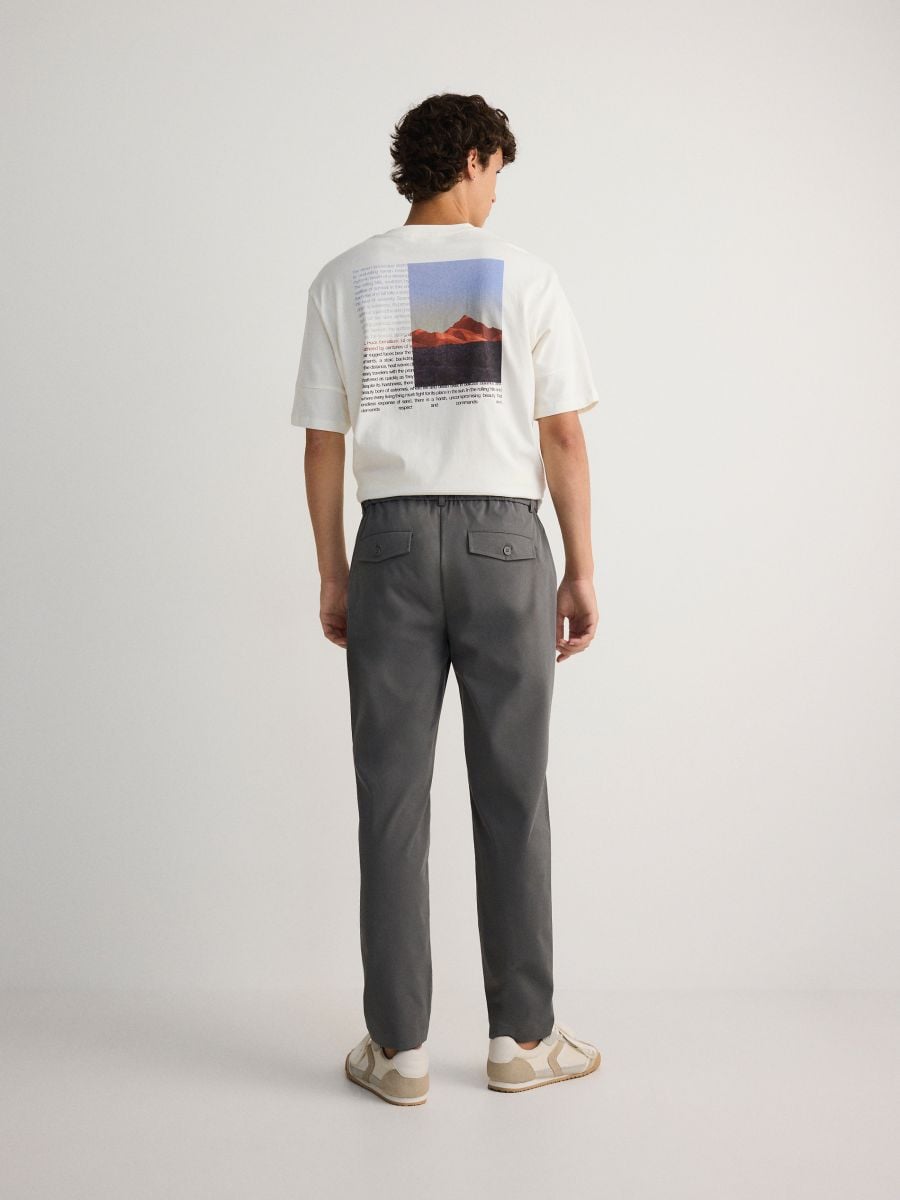 Regular jogger pantalone - plavozeleno - RESERVED - 2