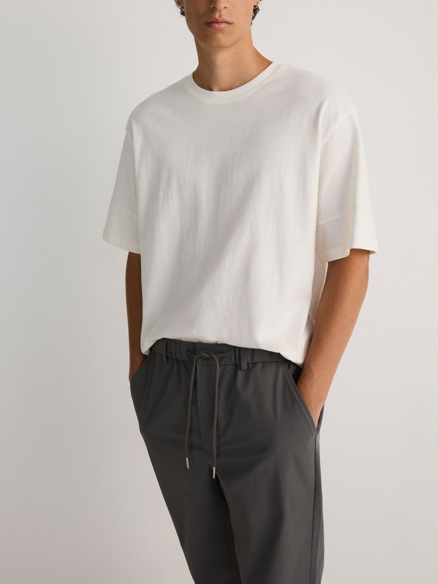 Regular jogger pantalone - plavozeleno - RESERVED - 3