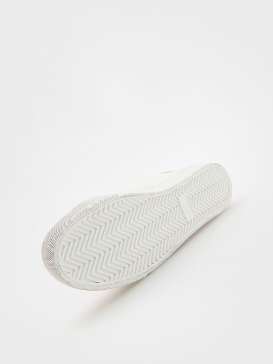 Superge s platformo - bela - RESERVED - 5