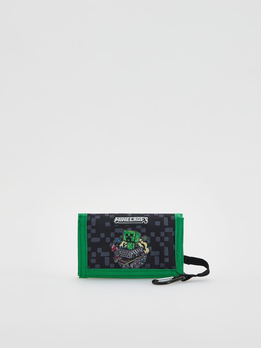 Denarnica Minecraft - temno zelena - RESERVED