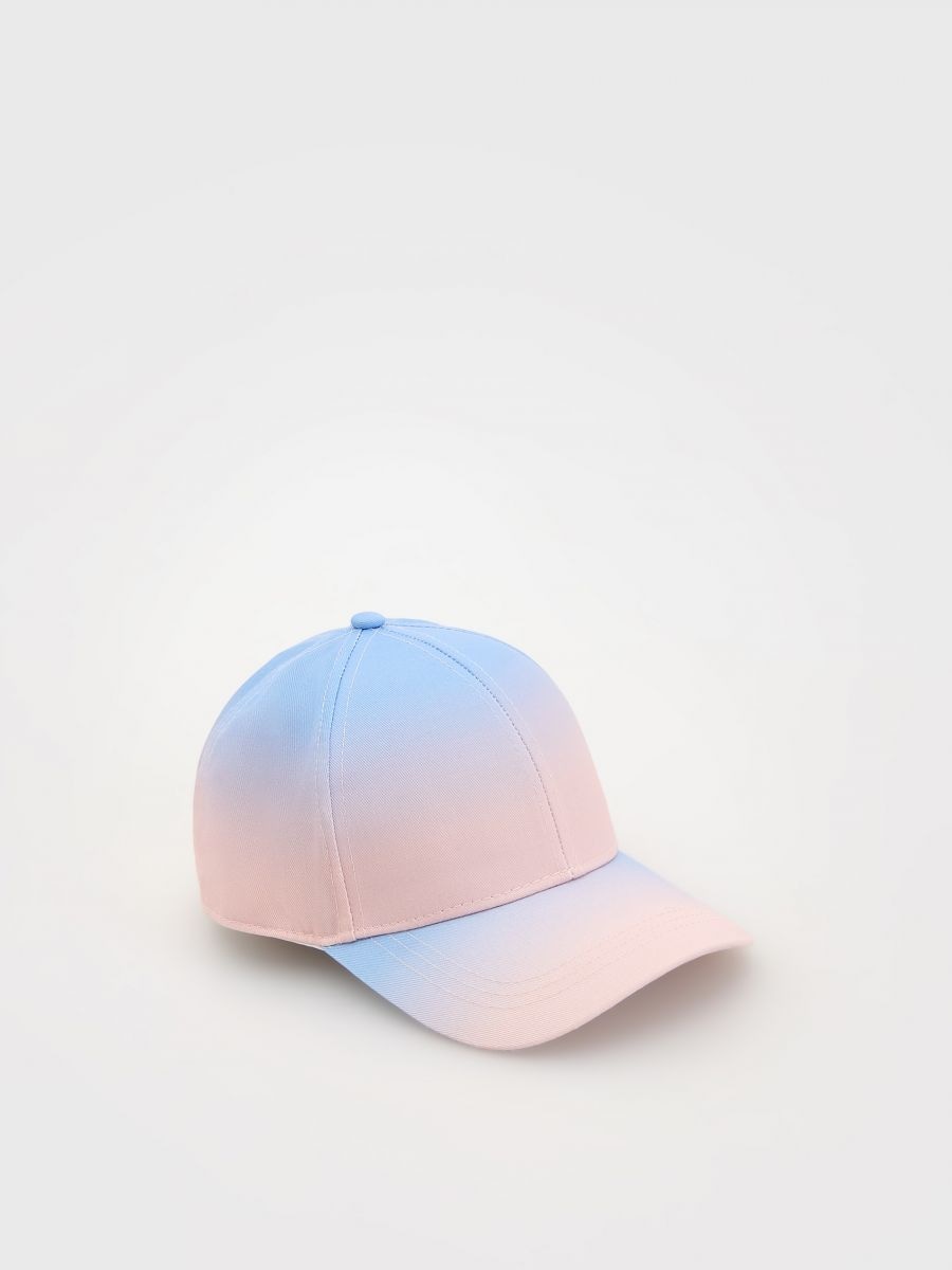GIRLS` PEAKED CAP - пастельний рожевий - RESERVED