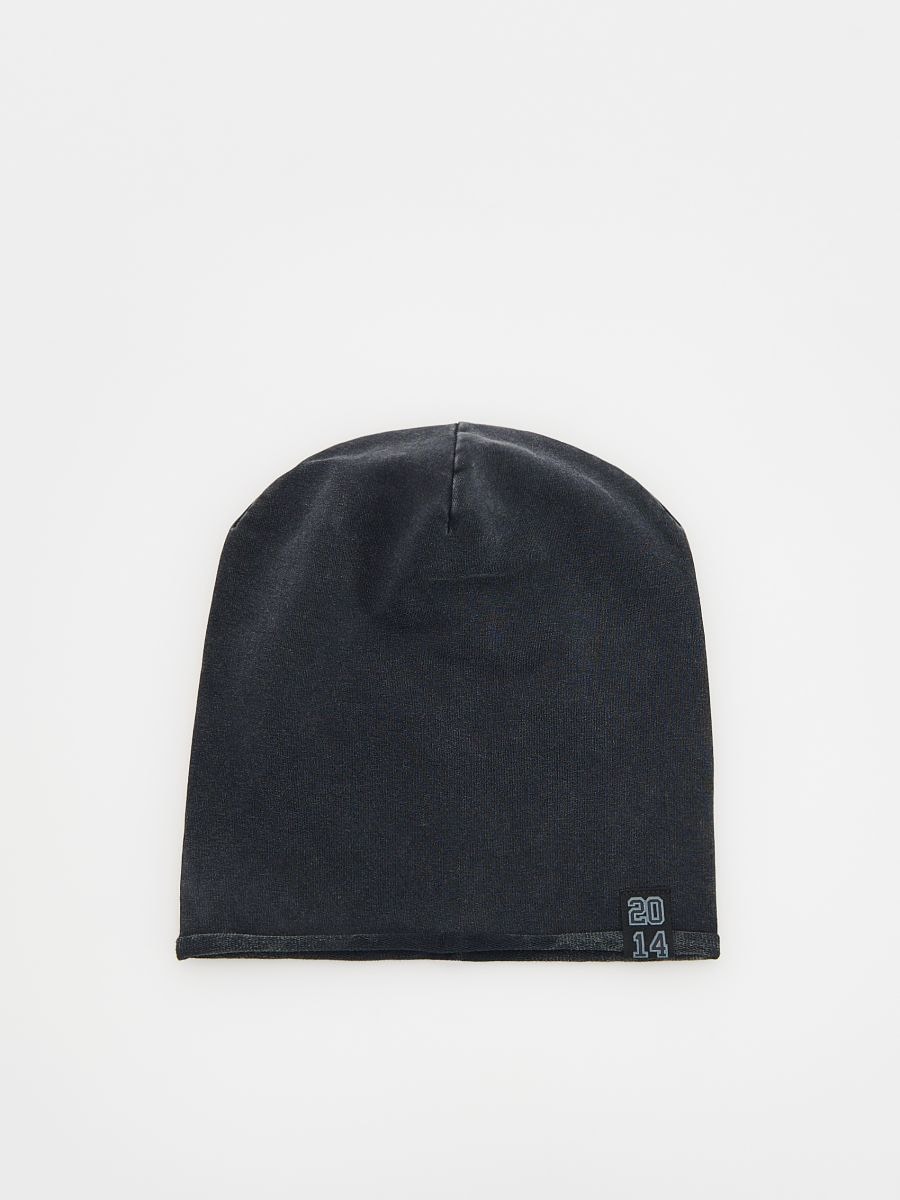 Cotton rich beanie - black - RESERVED