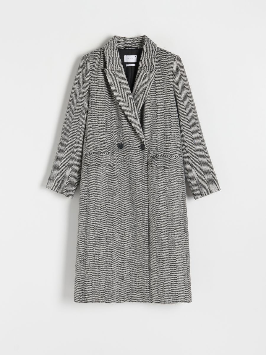 Tweed coat - multicolor - RESERVED - 5