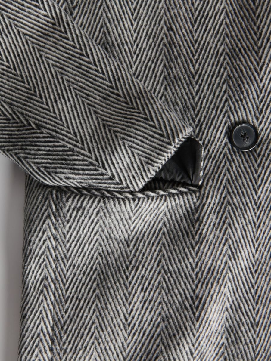Tweed coat - multicolor - RESERVED - 7