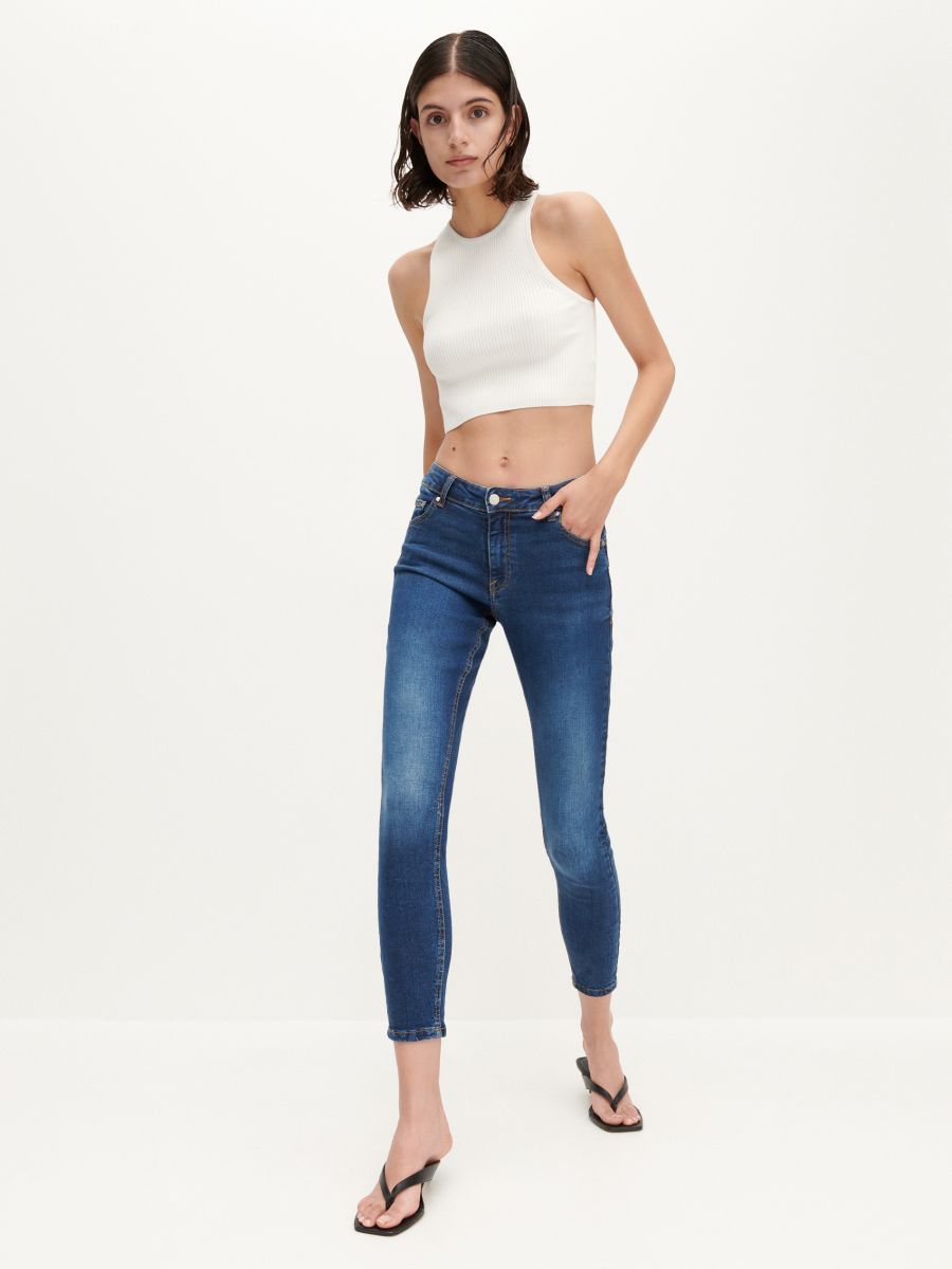 Jeans slim push up Cor AZUL-MARINHO - RESERVED - 4913B-59J