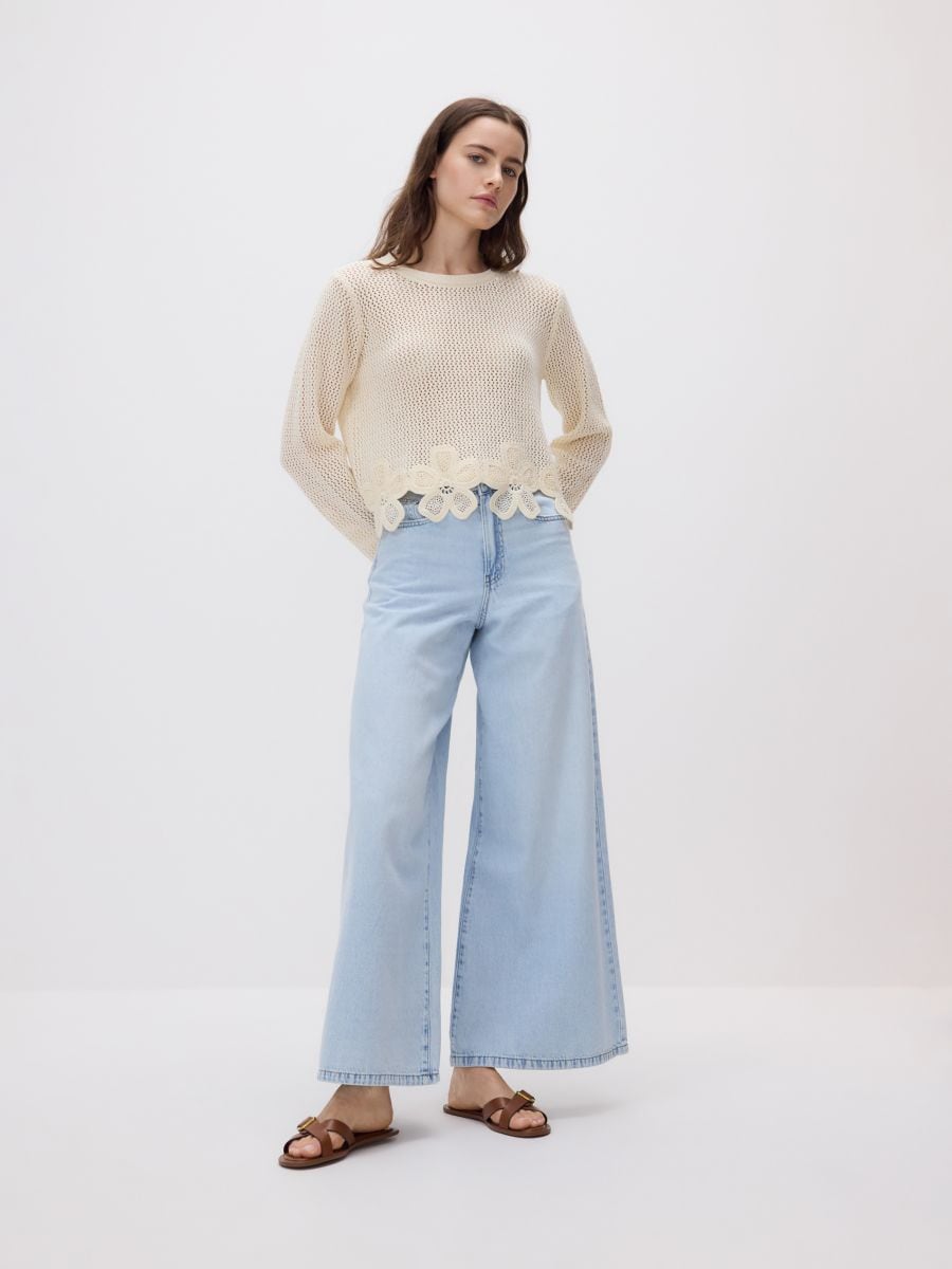 Openwork jumper - nude - RESERVED - 2