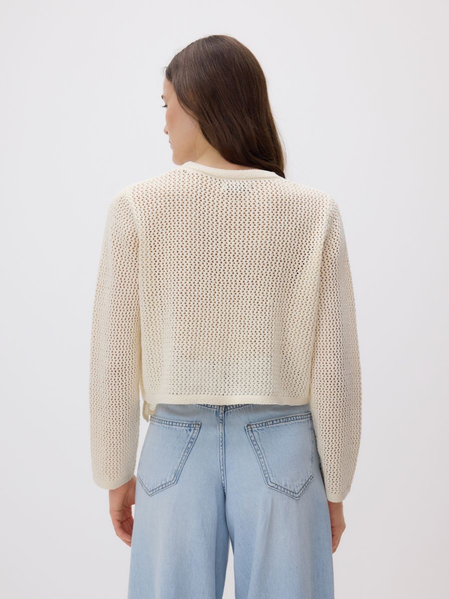 Openwork jumper - nude - RESERVED - 3