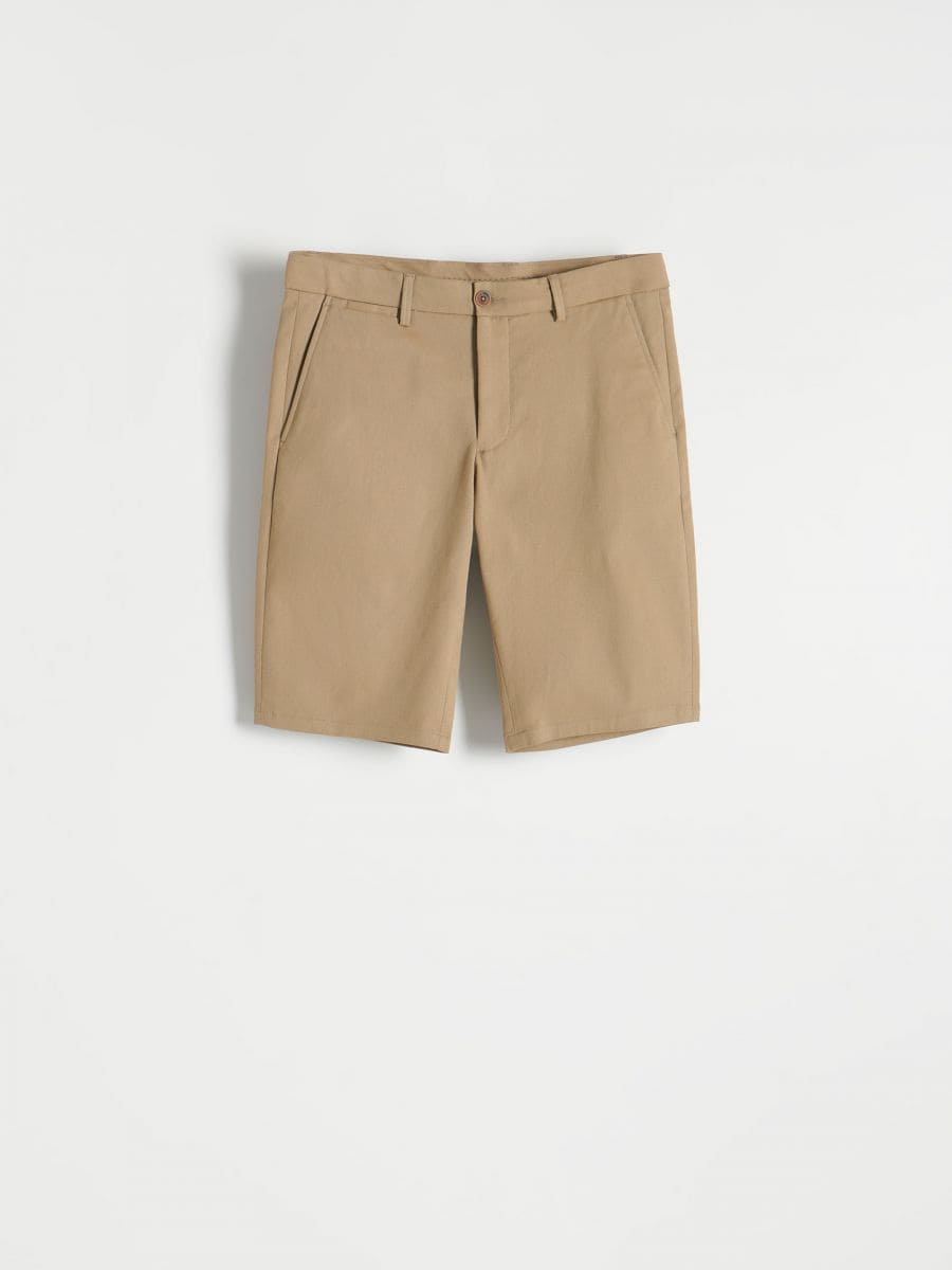 MEN`S SHORTS - bež - RESERVED