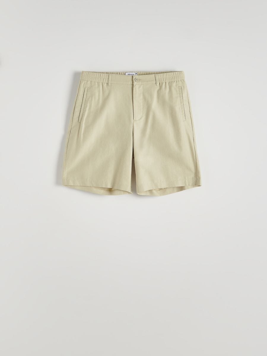 Relaxed jogger shorts - light green - RESERVED - 3