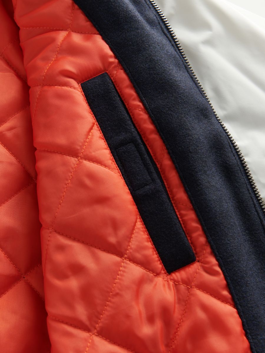 Insulated bomber jacket - navy - RESERVED - 7