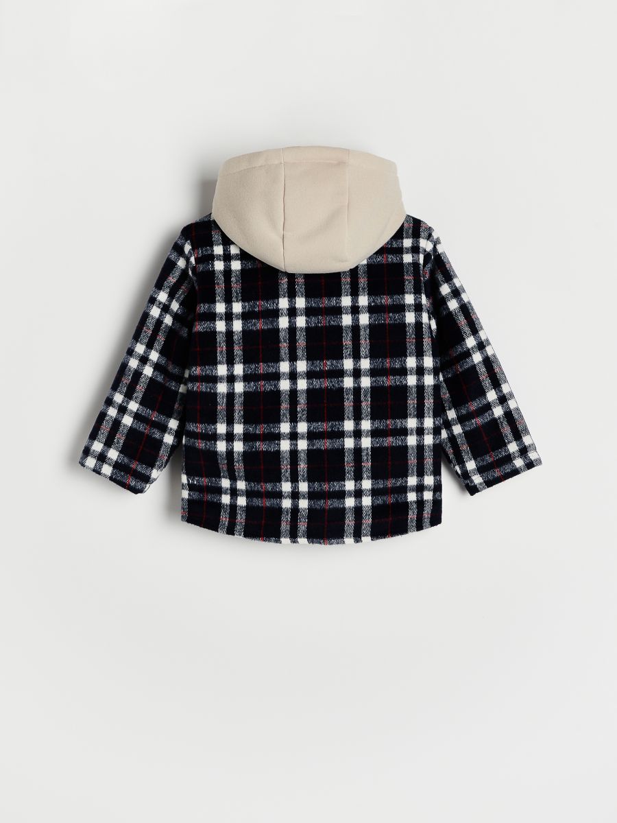 Insulated jacket with hood - navy - RESERVED - 2
