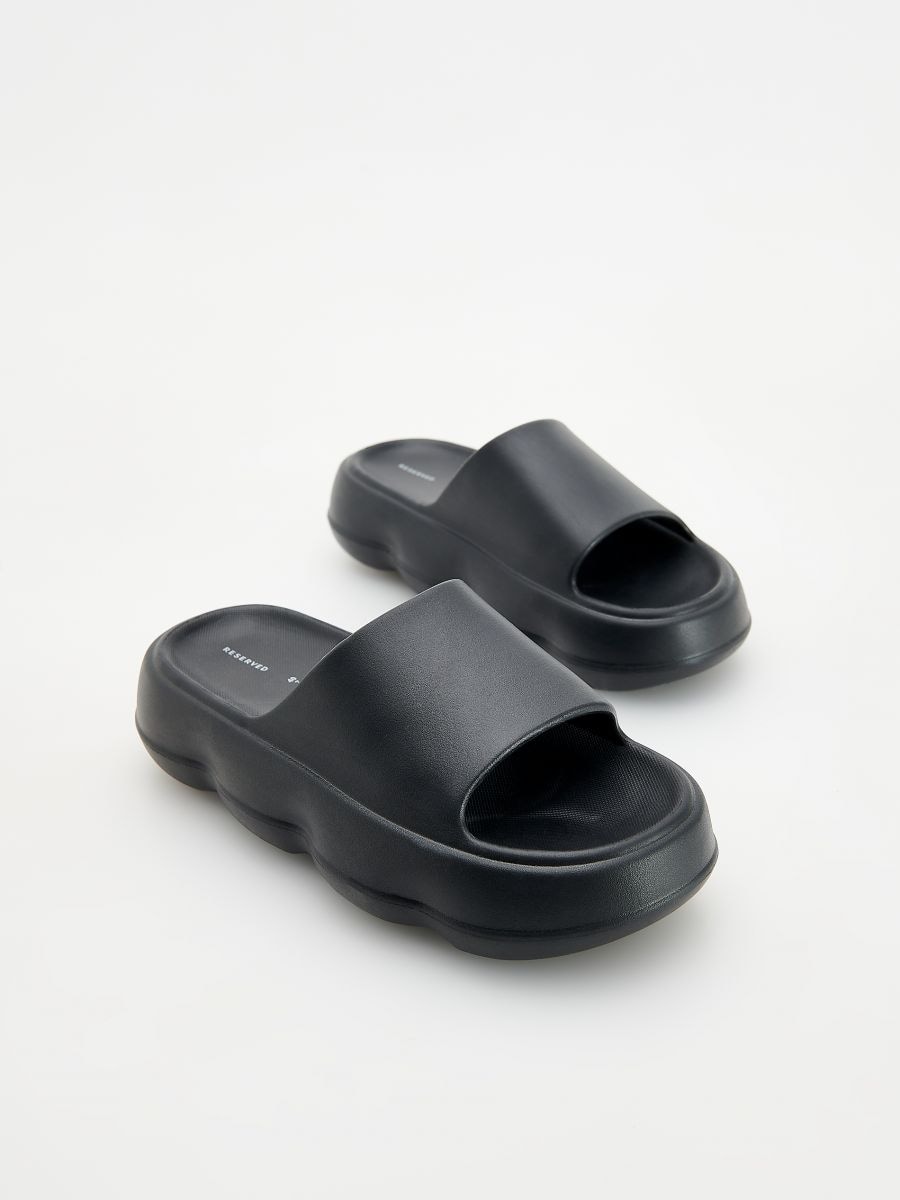 LADIES` SANDALS - black - RESERVED - 3