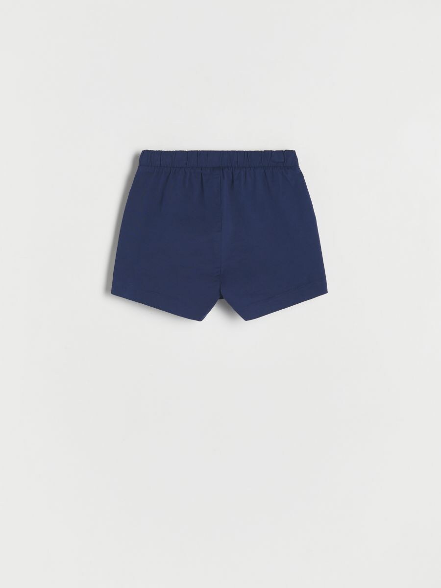 Buttoned shorts - navy - RESERVED - 3
