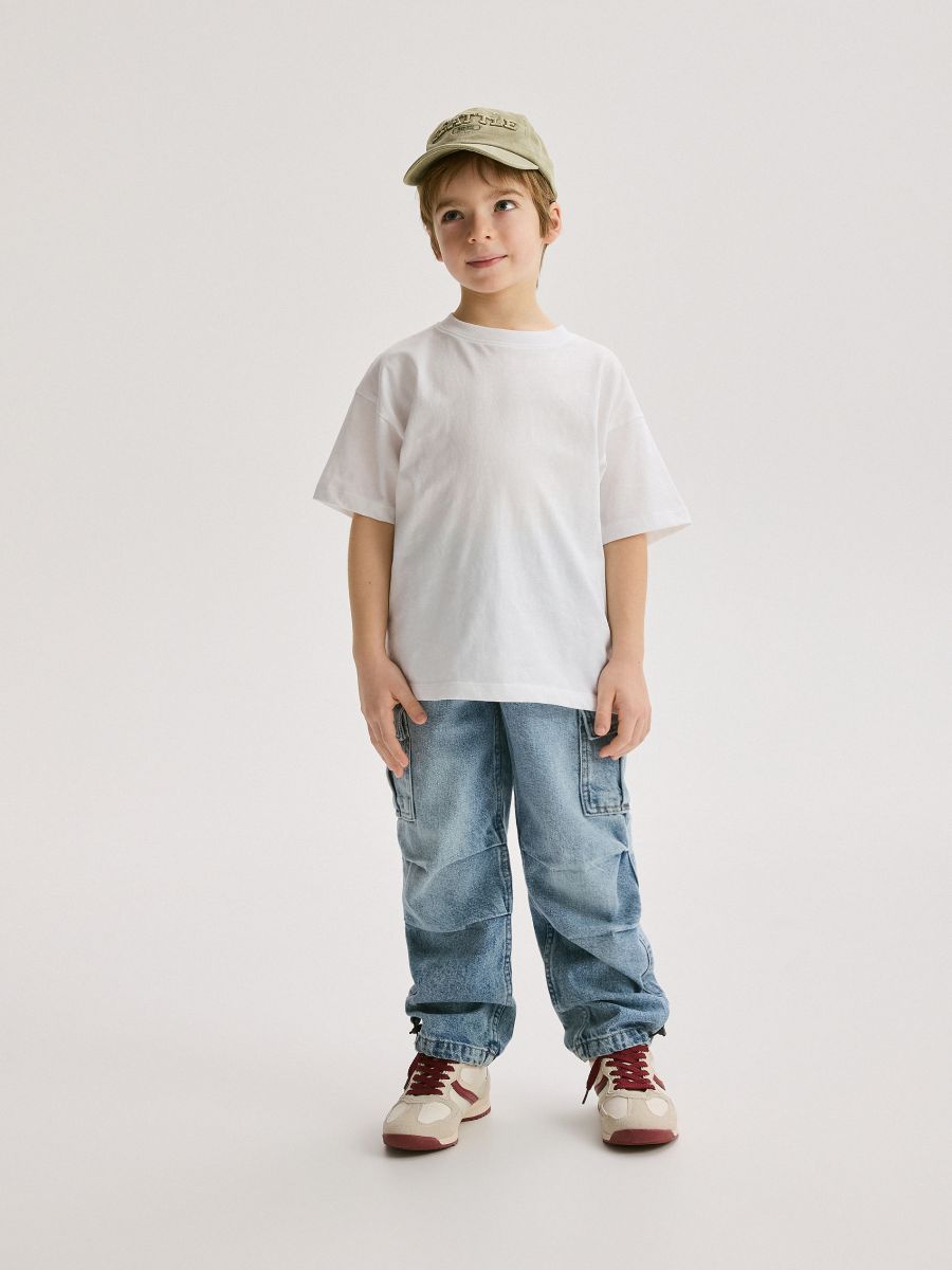 Classic denim joggers - blue - RESERVED - 4