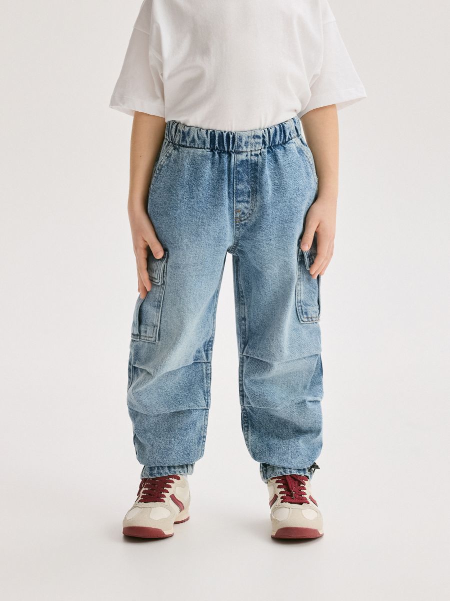 Classic denim joggers - blue - RESERVED - 6